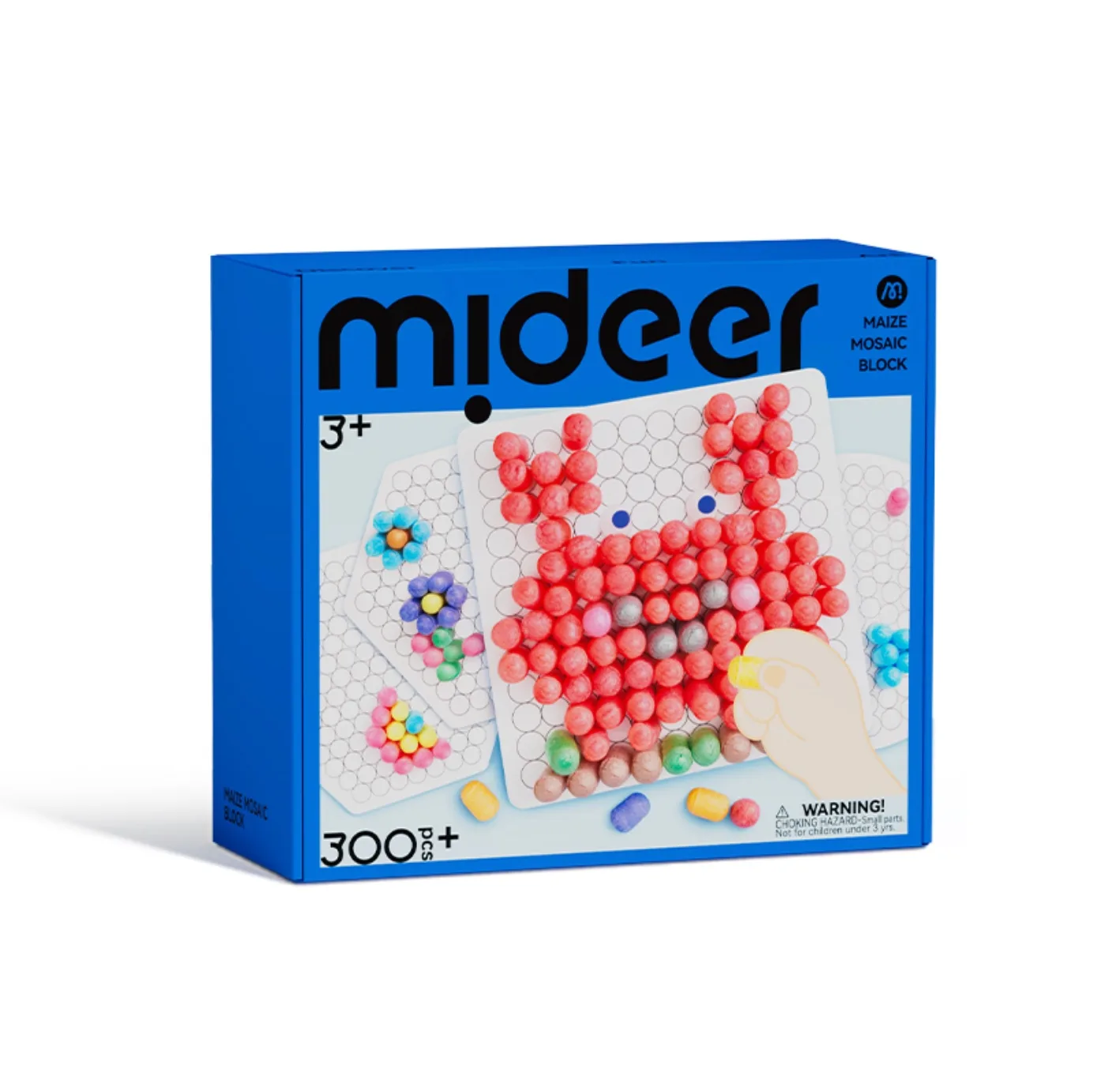 Maize Mosaic Blocks, 300 Pcs, by Mideer, coloring and painting, ages 3+