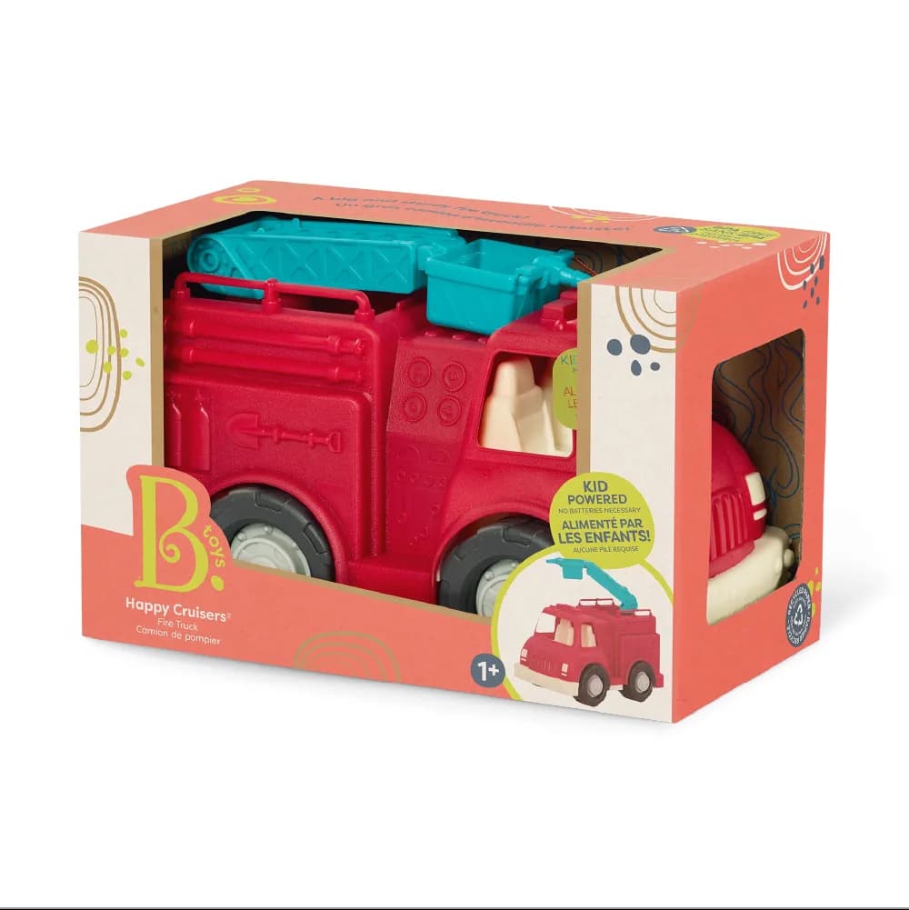 Happy Cruisers Fire Truck, by B-Toys, cars, ages 1+