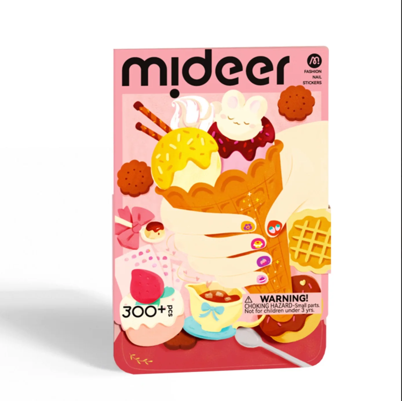 Fashion Nail Stickers, Dessert Party, by Mideer, ages 3 to 7
