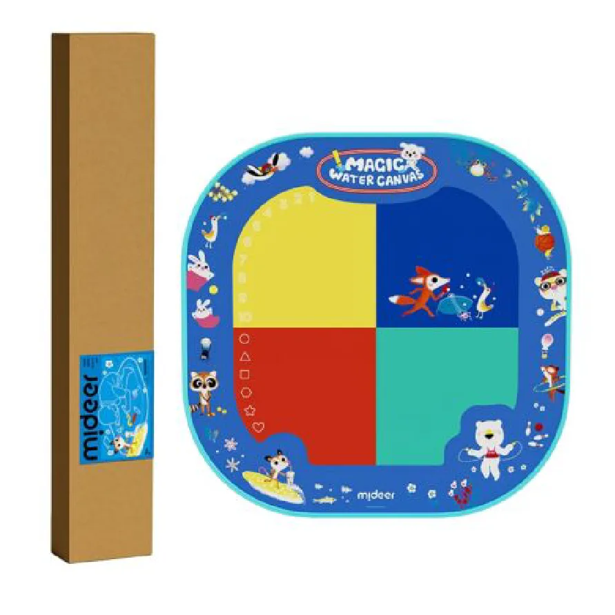 Magic Doodle Mat Drawing Kit, Sports Day, by Mideer, coloring and painting, ages 1 to 7