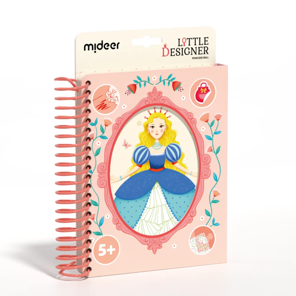 Little Designer- Princess Ball, by Mideer, coloring and painting