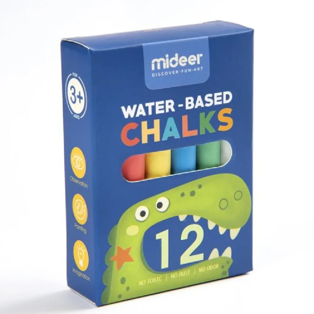 Multifunctional Palm Oil Chalk | Dinosaur, by Mideer, coloring and painting, ages 3+