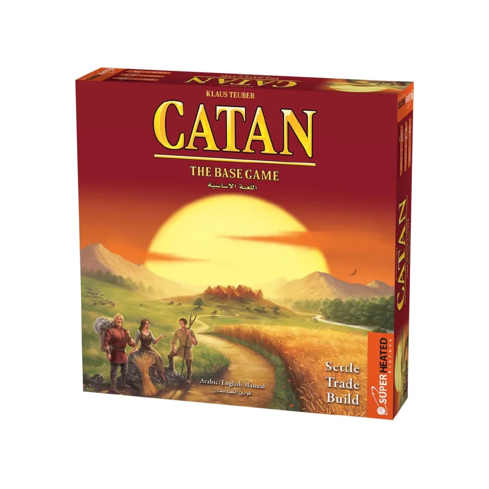 Kosmos, Catan Base Game, اللعبة الأساسية, by Kosmos, board games, ages 8+