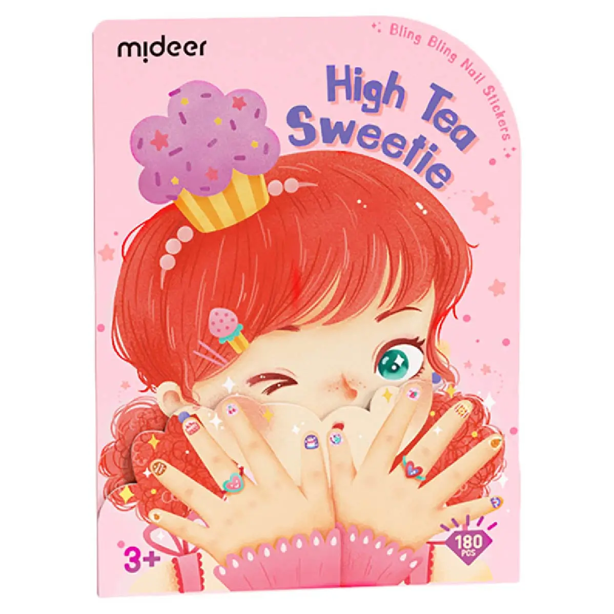 Bling Bling Nail stickers-High Tea sweetie, by Mideer, fashion, ages 3+