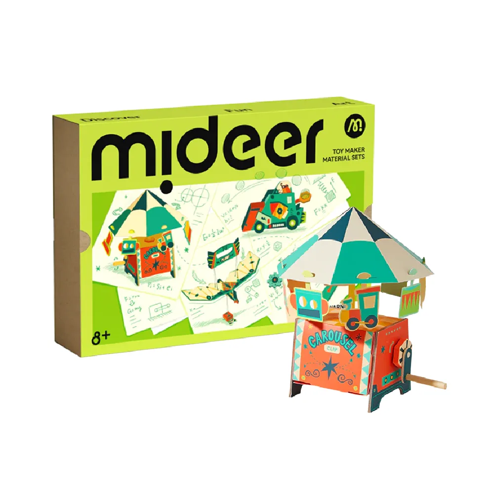 MECHANICS PRINCIPLE TOY MAKING SET, by Mideer, craft, ages 8+