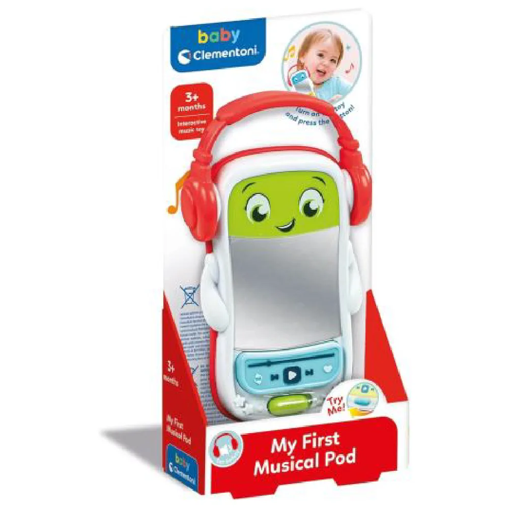 My First Musical Pod, by Clementoni, babies, ages 0 to 2