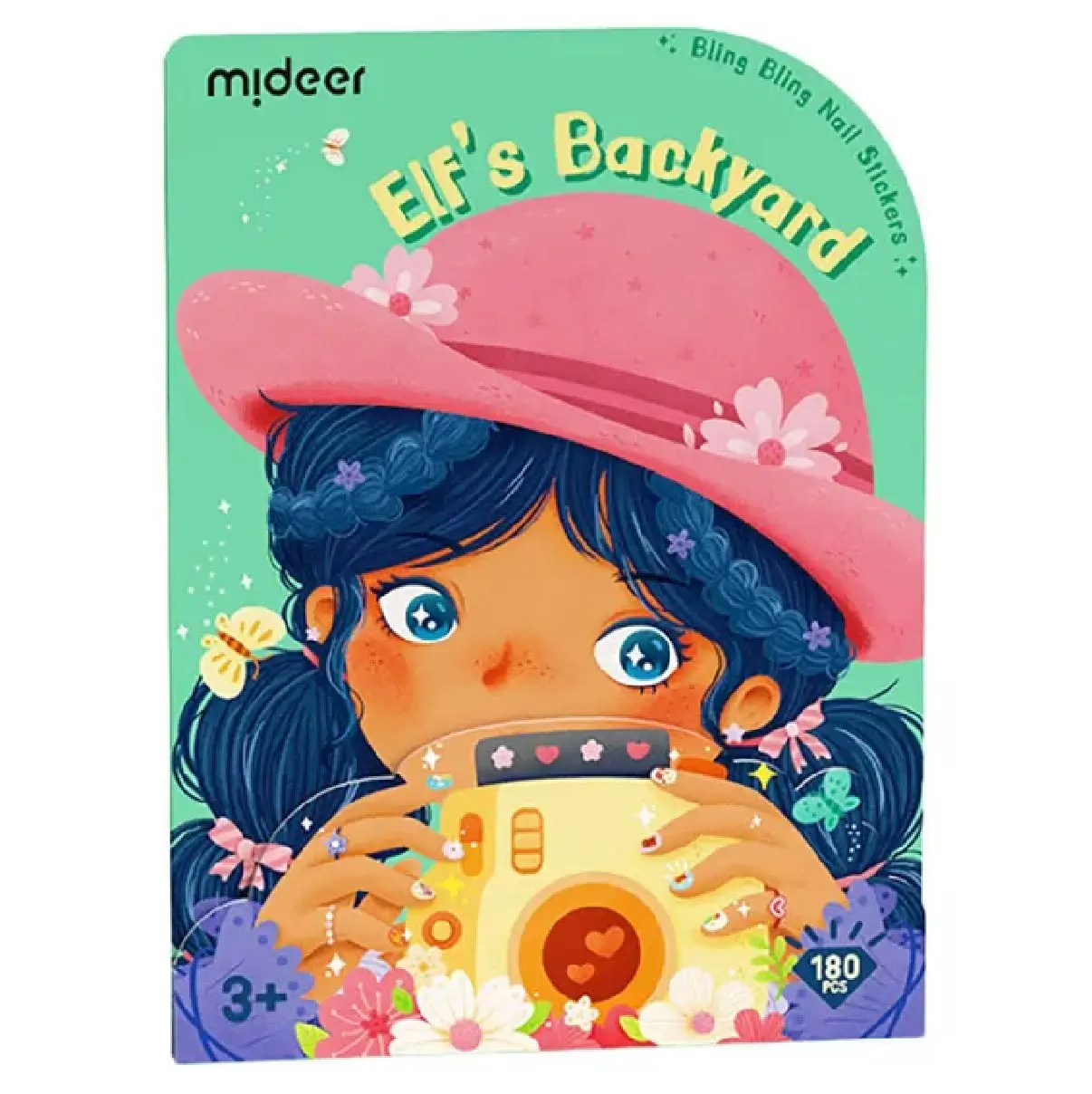 Bling Bling nail stickers-Elf`s backyard, by Mideer, fashion, ages 3+