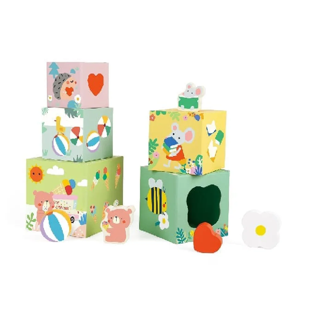 Forest Stacking Cubes