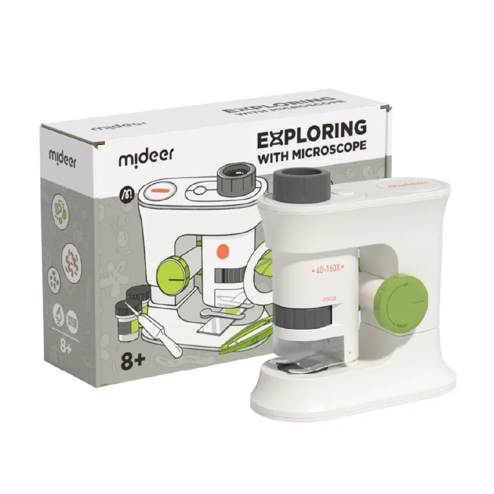 Exploring With Microscope, by Mideer, educational, ages 8+