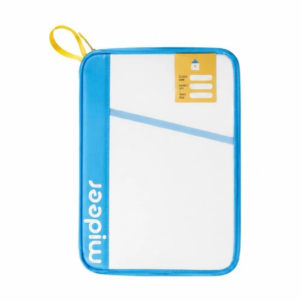 Organized Subject Storage Bag, Blue, by Mideer, essentials, ages 3+