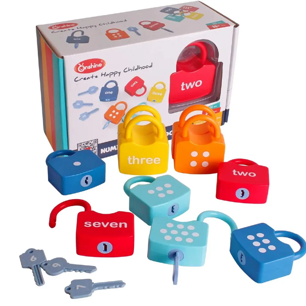 Numbers Learning Locks