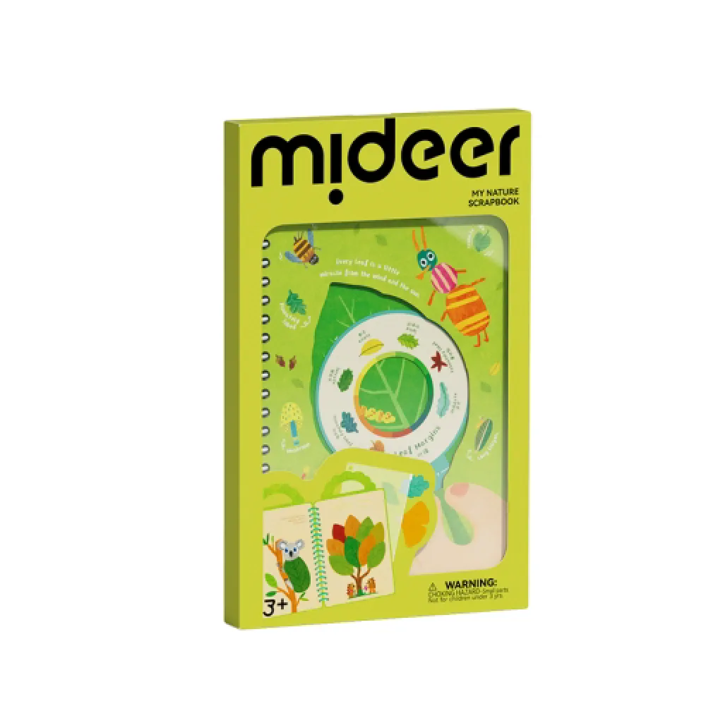 My Nature Scrapbook, by Mideer, craft, ages 3+