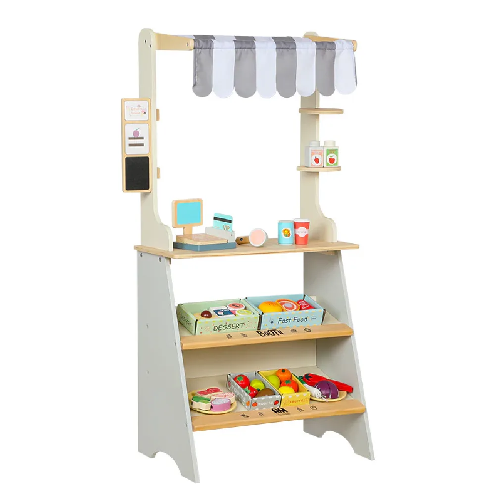 Convenience Store, by One Elephant, wooden pretend toys, ages 1 to 4