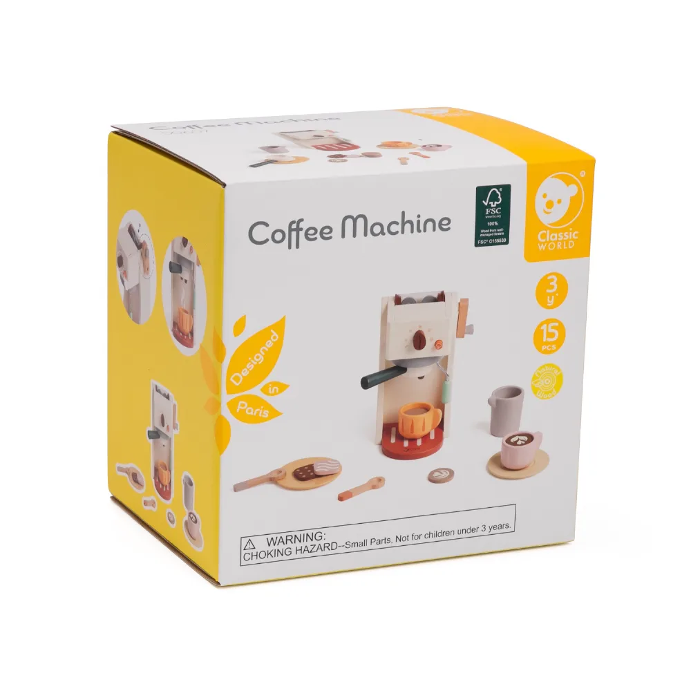 Coffee Machine, by Classic World, cooking, ages 3 to 7