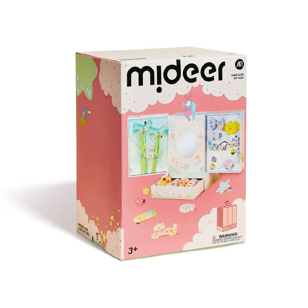 Hair Clips Gift Box, Starlit Charm, by Mideer, fashion, ages 3+