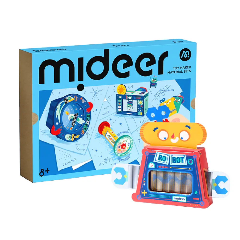 OPTICS PRINCIPLE TOY MAKING SET, by Mideer, craft, ages 8+