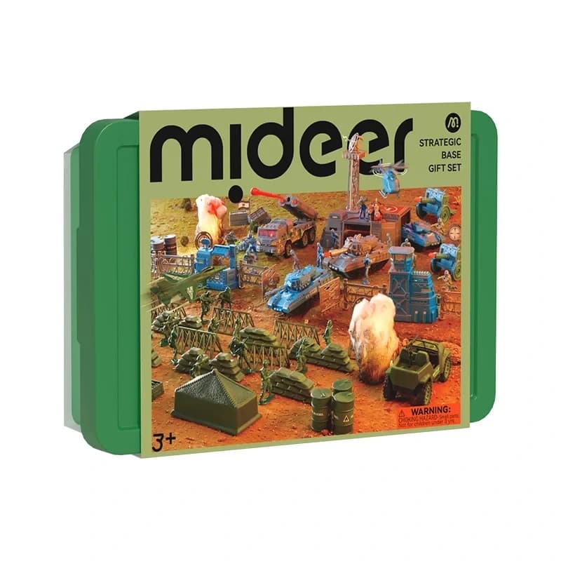 Mideer - Little Commander - Strategy Military Base Set, by Mideer, classic toys, ages 3+