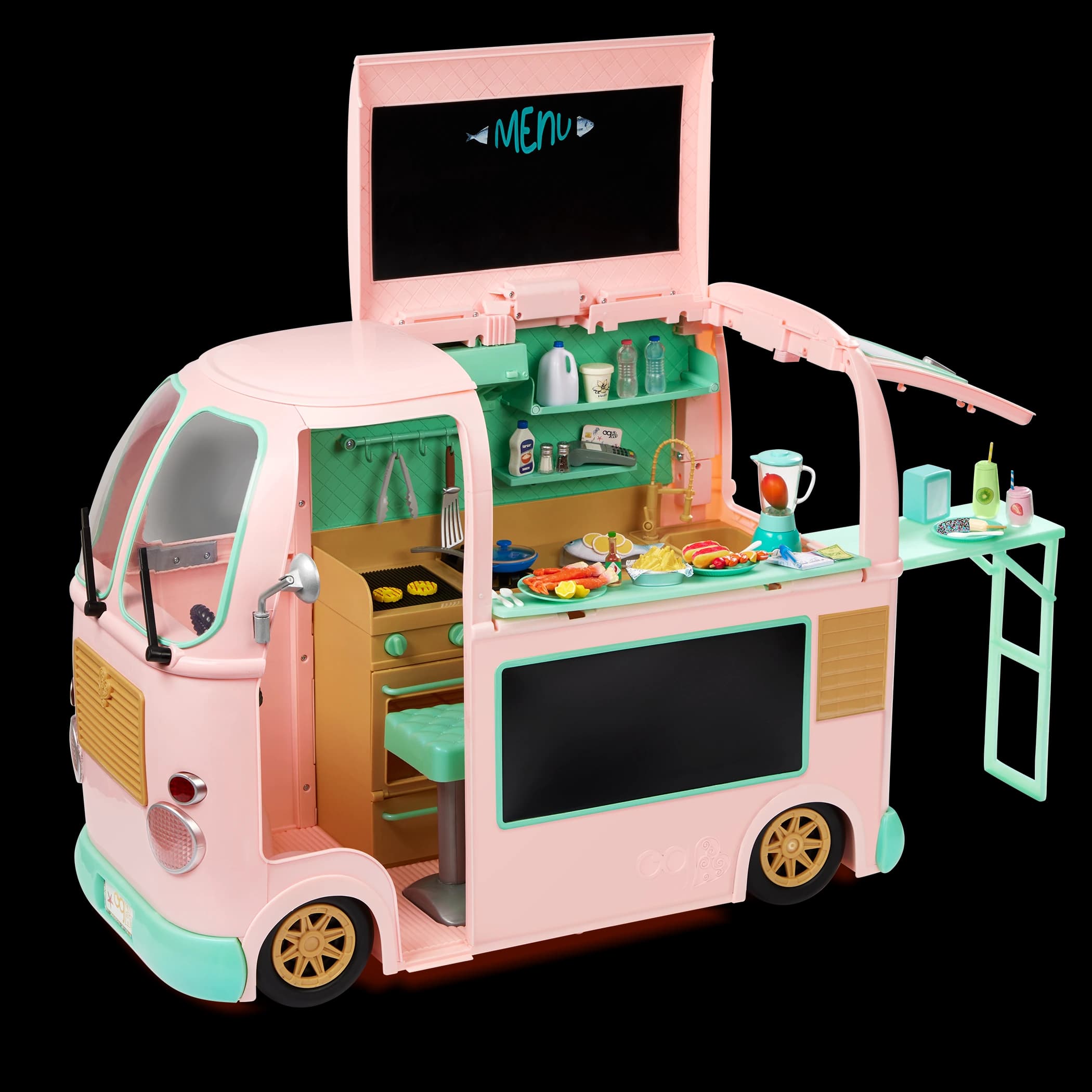 On the Move Food Truck, by Our Generation, dolls, ages 3 to 8