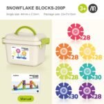 Snowflake Blocks - 200 pcs - Image 12