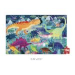 Portable Puzzle Box - Dinosaur Age 104 PCS - Image 5
