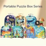 Portable Puzzle Box - Dinosaur Age 104 PCS - Image 10
