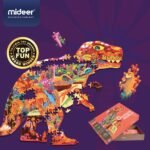 Shaped Puzzle: Huge Animal Dinosaur World 280 pcs - Image 8