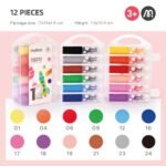 Washable Round-Tip Watercolor Marker - 12 Colors - Image 4