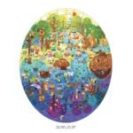 Round Puzzle - A Day In The Forest 150 pcs - Image 7