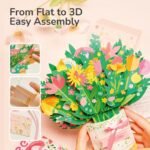 3D Pop Up Paper Bouquet - Image 9