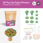 3D Pop Up Paper Bouquet - Image 4