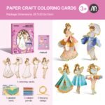 Paper Craft Coloring Cards: My Fashion Showcase - Image 4