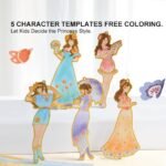 Paper Craft Coloring Cards: My Fashion Showcase - Image 6