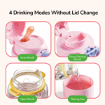 Portable Double Drinking Bottle: Energetic Kangaroo of Plant City - Image 6