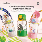 Portable Double Drinking Bottle: Gentle Rabbit of Plant City - Image 4