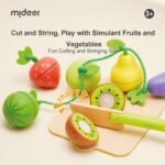 Fun Wooden Chopping Set: Delicious Fruit and Vegetable Shop - Image 3