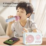 Multifunctional Karaoke Microphone And Speaker-Green - Image 8