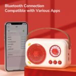 Multifunctional Karaoke Microphone And Speaker-Red - Image 6