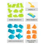 Magical Sand Play Set - Round Box - Image 4