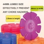 Translucent Colorful Snowflake Blocks - 500pcs - Image 6