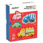 Wooden Puzzle Set-Busy Traffic