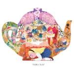 Artist Shaped Puzzle-Alice's Tea Party - Image 4