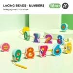 Lacing Beads - Numbers & Animals - Image 2