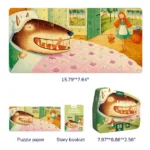 Artist's Fairy Tale Puzzle-Little Red Riding Hood - Image 2