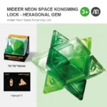 Kongming Lock-Hexagonal Gem - Image 2