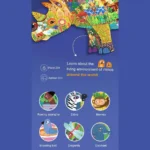 Irregular puzzle-Dreamy Rhino 280pcs - Image 3