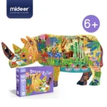 Irregular puzzle-Dreamy Rhino 280pcs - Image 2