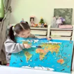 Magnetic Puzzle World Map - Image 5