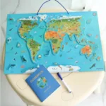 Magnetic Puzzle World Map - Image 6