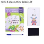 Write & Wipe Cards - 123 & ABC - Image 2