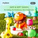 Mideer - Mellow Dough Clay Set - 6 Pcs - Image 3